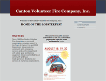 Tablet Screenshot of cantonctfireassoc.org